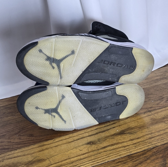Nike Air Jordan 5 Retro Moonlight Oreo Sneaker Black SIZE 10 - Picture 7 of 7